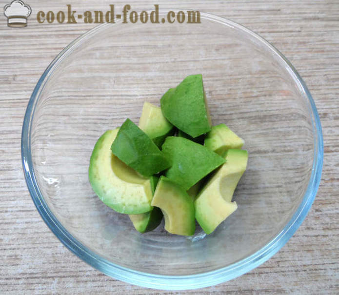 Zelena guacamole umak klasik - kako napraviti guacamole avokado kod kuće, korak po korak recept fotografijama