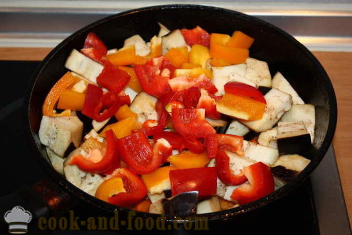 Vreloj povrća salata s patlidžanom - kako kuhati vruće povrće, salata, poshagovіy recept sa slikom