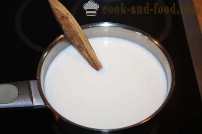 Mlijeko kaša od sagoa - kako kuhati kašu od sago ukusna, sa korak po korak recept fotografijama