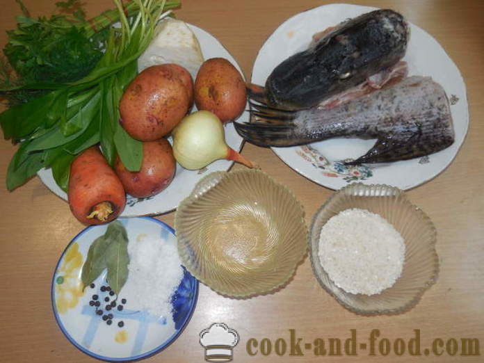 Jednostavan recept za riblju juhu od Pike ciljeva multivarka - kako kuhati juhu od štuke glave kuće, korak po korak recept fotografijama
