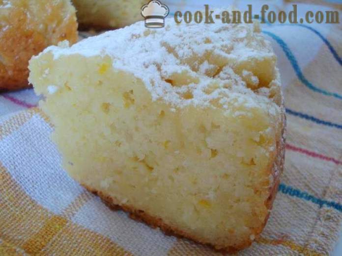 Jednostavan kolač od sira cupcake u multivarka - kako kuhati tortu u multivarka, korak po korak recept fotografijama