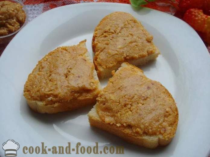 Maslac od kikirikija s medom - Kako napraviti maslac od kikirikija kod kuće, korak po korak recept fotografijama