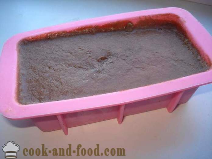 Domaći sladoled s kakaom i škroba - Kako napraviti čokolade sladoled kod kuće, korak po korak recept fotografijama