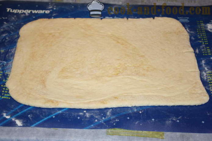 Puffmaffiny - lisnato tijesto, kako napraviti peciva s lisnato previranju tijesta, korak po korak recept fotografijama
