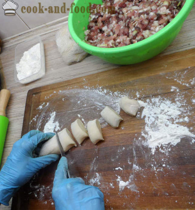 Ukusna knedle s mesom - Kako napraviti knedle kod kuće, korak po korak recept fotografijama