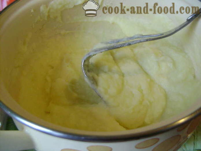 Pire krumpir s mlijekom - kako kuhati pire krumpir, korak po korak recept fotografijama