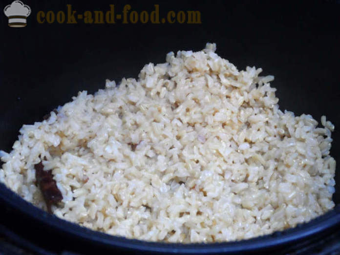 Božić sochivo riža - kako kuhati sochivo na Badnjak, korak po korak recept fotografijama