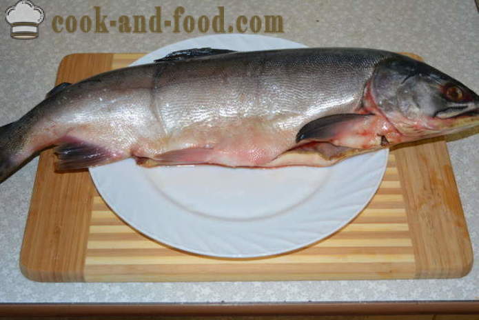 Pink losos slana kao Atlantski losos - i ukusna marinada roza losos kod kuće, korak po korak recept fotografijama