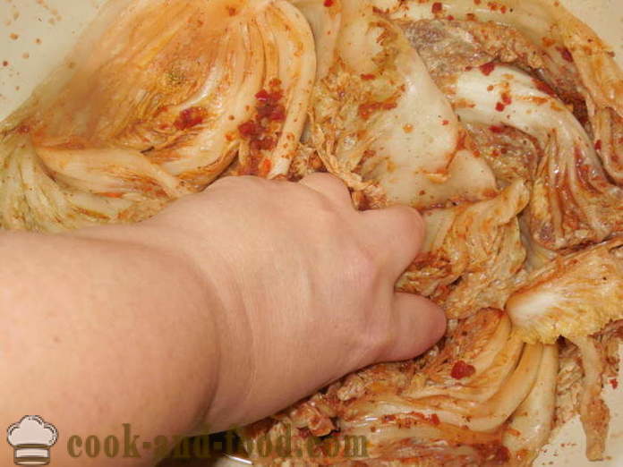 Kineski kupus kimchi na korejskom - kako napraviti kimchi kod kuće, korak po korak recept fotografijama