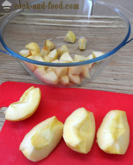 Apple mousse sa želatinom - kako napraviti jabuka kod kuće, korak po korak recept fotografijama