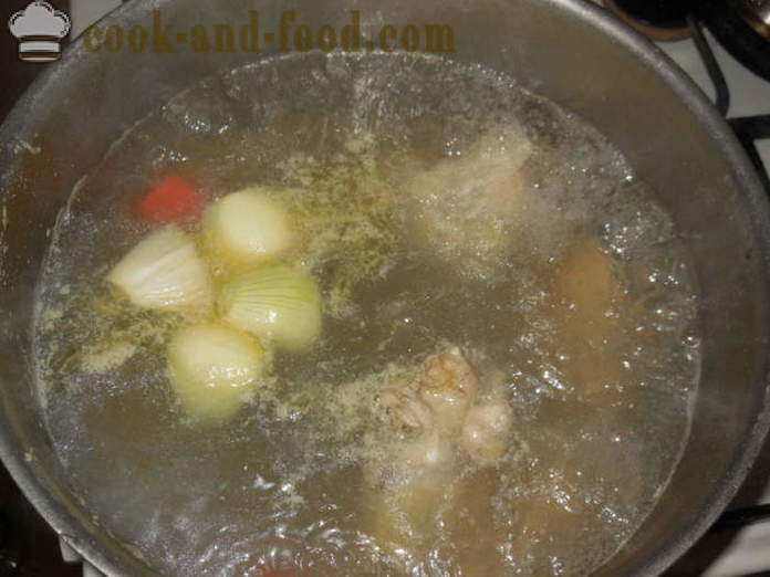Dijetalna juha juha puretina s povrćem - kako kuhati ukusna puretina juha, korak po korak recept fotografijama