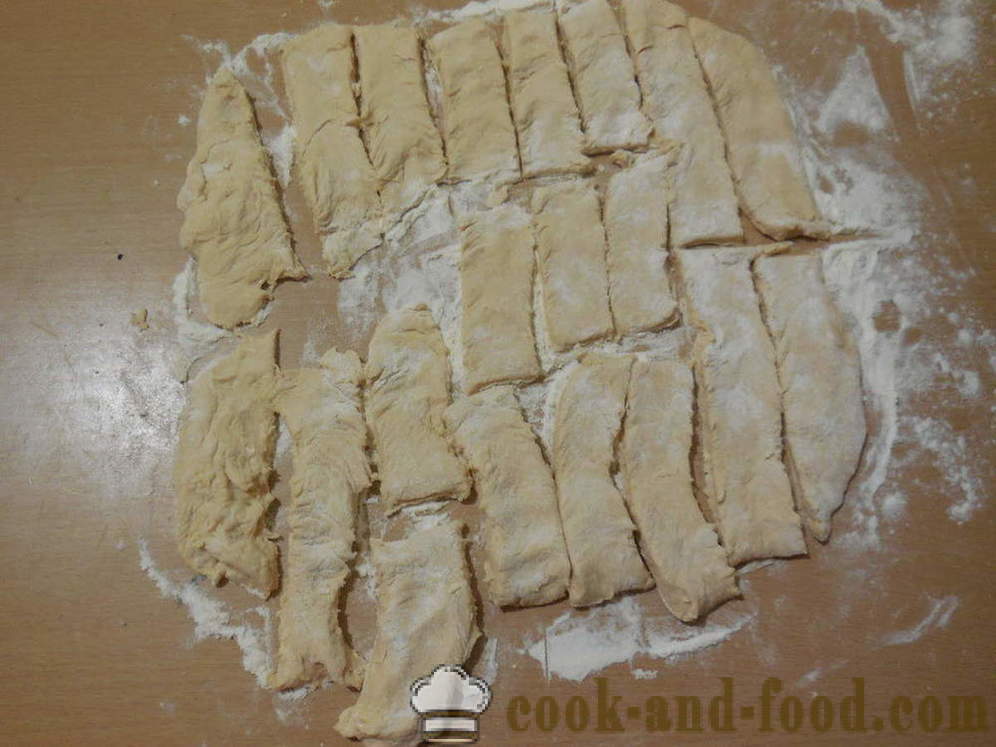 Cookies pire krumpir - kako ispeći krumpir štapići u pećnici, s korak po korak recept fotografijama