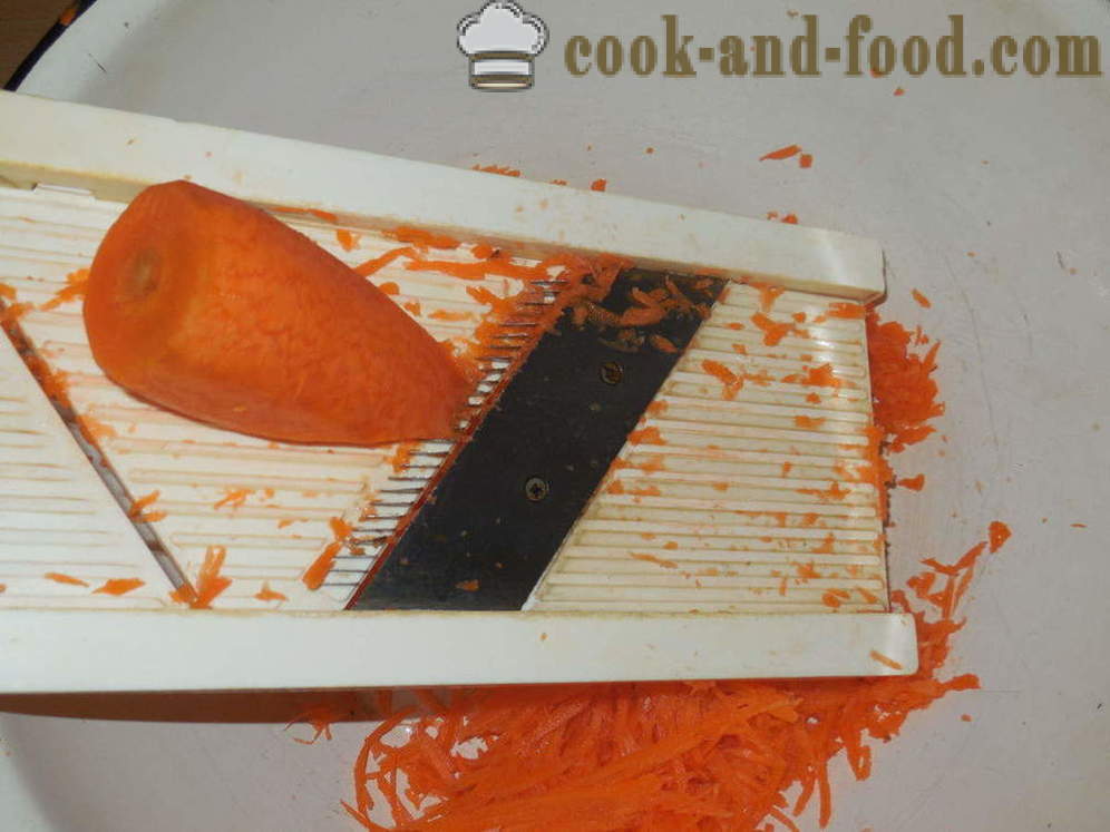 Mrkva u korejskom - kako kuhati mrkvu na korejski kod kuće, korak po korak recept fotografijama