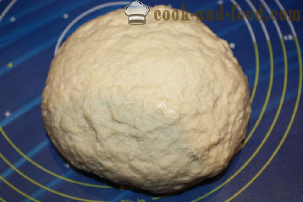 Maslac kvasca tijesto za peciva i kolača - Kako napraviti maslac veličanstveni dizano tijesto, korak po korak recept fotografijama