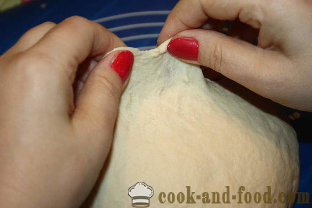 Maslac kvasca tijesto za peciva i kolača - Kako napraviti maslac veličanstveni dizano tijesto, korak po korak recept fotografijama