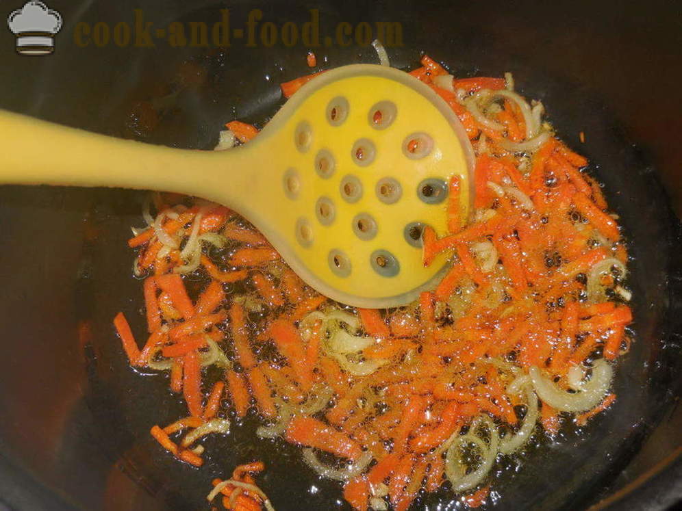 Juha od povrća s sardina u umaku od rajčice u multivarka - Kako kuhati juha od povrća sa srdelama, korak po korak recept fotografijama