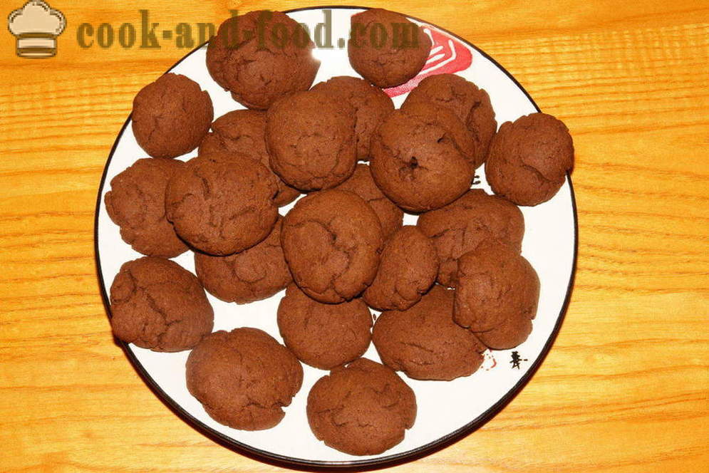 Brzo i jednostavno čokolada chip cookies - kako napraviti čokolade chip cookies kod kuće, korak po korak recept fotografijama
