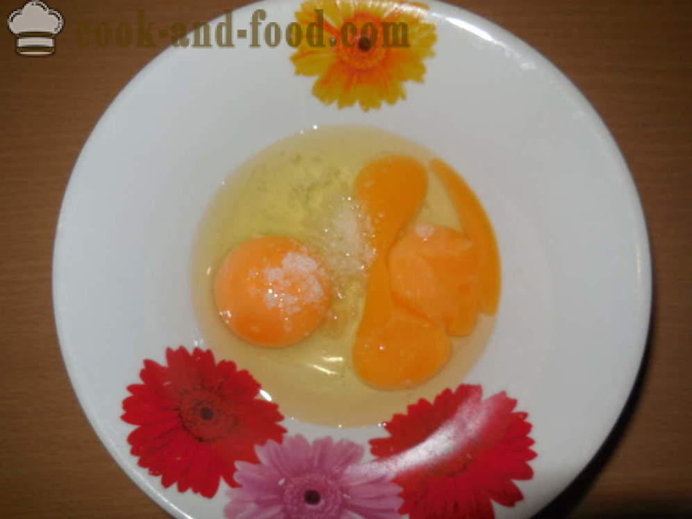 Tjestenina na jajima, bez vode - kako napraviti domaći rezanci za juhu, korak po korak recept fotografijama