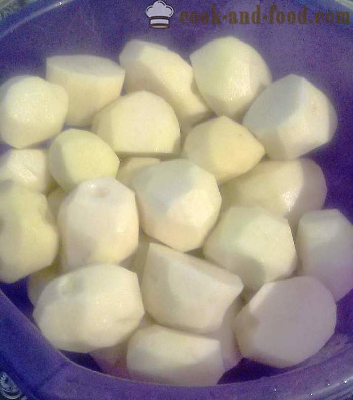 Pirjana krumpir punjene mljevenim mesom - korak po korak, kako napraviti restani krumpir punjene mljevenim mesom, recept sa slikom