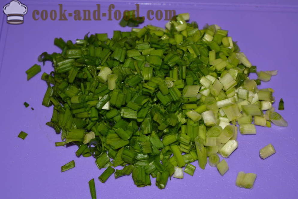 Salata s kobasicama i krastavcima - kako napraviti salatu s kobasicama, korak po korak recept fotografijama