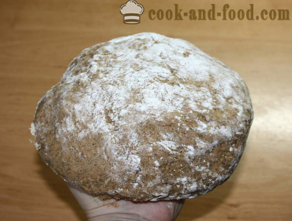 Recept za raženog kruha u pećnici - kako ispeći raženi kruh kod kuće, korak po korak recept fotografijama