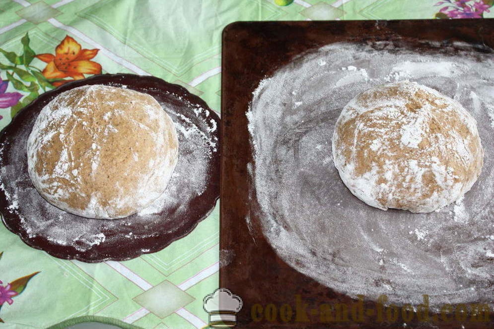 Recept za raženog kruha u pećnici - kako ispeći raženi kruh kod kuće, korak po korak recept fotografijama