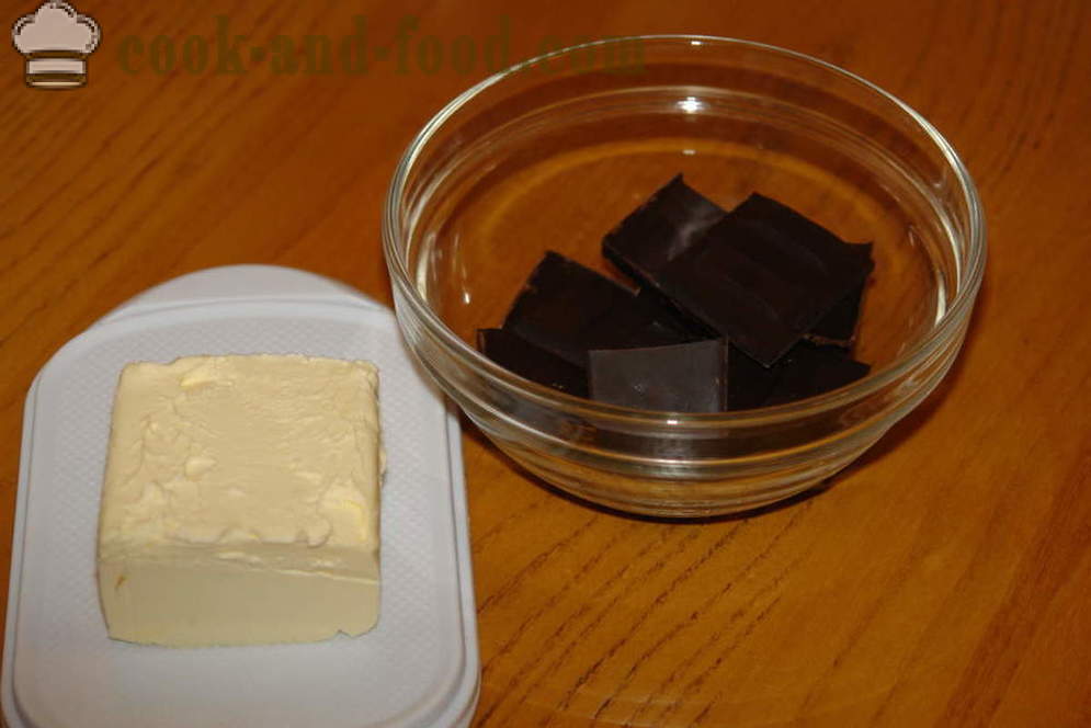 Ukusna čokoladna biskvit s vrhnjem - kako napraviti čokoladni kolač, korak po korak recept fotografijama