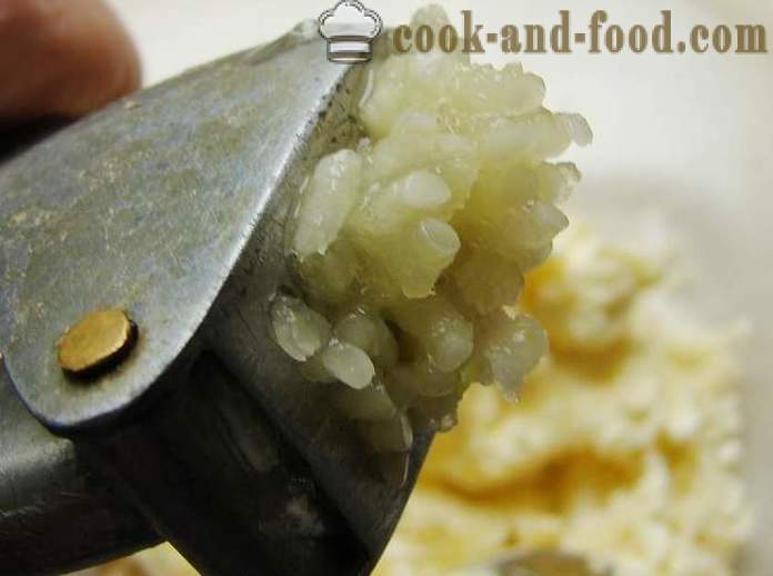 Sir Sendvič češnjak maslac - kako kuhati sira maslac, jednostavan recept sa slikom