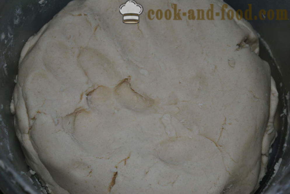 Ukusna domaće kolačiće sa škrobnim gljive - kako kuhati keksa šampinjona, korak po korak recept fotografijama