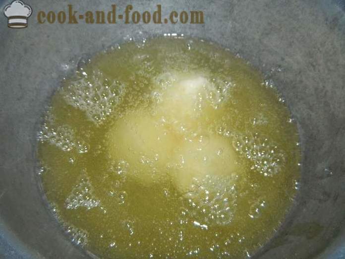 Curd krafne pržene u ulju u tavi - kako kuhati krafne iz sira brzo, korak po korak recept fotografijama