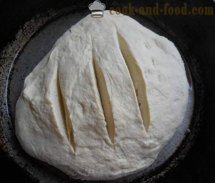 Kako ispeći kruh, senf kod kuće - ukusni domaći kruh u pećnici - korak po korak recept fotografijama