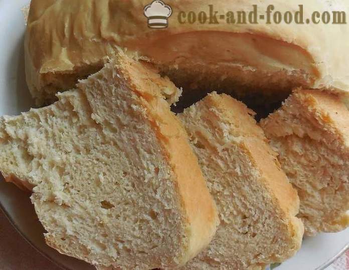 Kako ispeći kruh, senf kod kuće - ukusni domaći kruh u pećnici - korak po korak recept fotografijama
