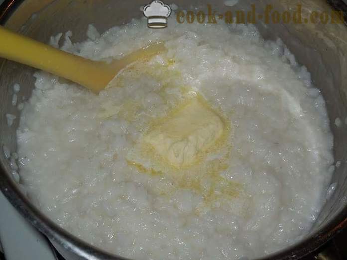 Kako kuhati rižu kašu na vodi na ukras - recept sa slikom
