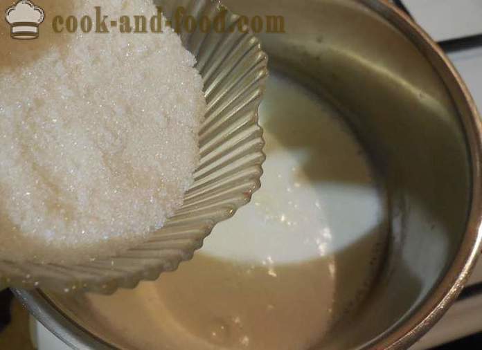 Kako kuhati pšenične pahuljice s mlijekom - korak po korak recept fotografijama
