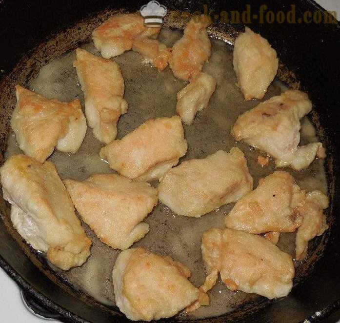 Kako kuhati piletinu u posudu s škrob - sočna i ukusna - recept sa slikom