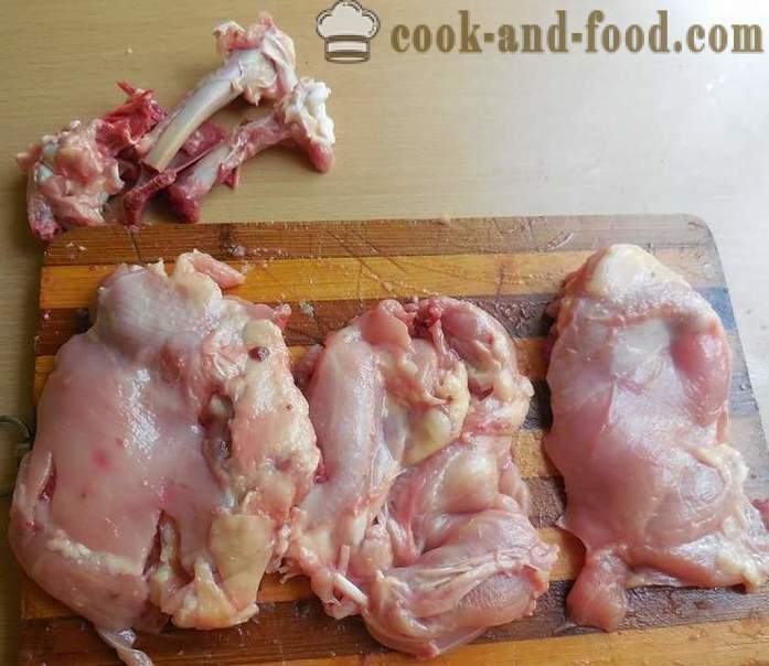 Roštilj piletina na roštilju - ukusna i sočan ražnjići piletine u umaku od rajčice - korak po korak recept fotografijama