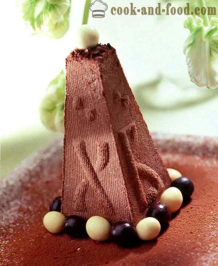 Čokolada Uskrs skuta i vrhnje - jednostavan recept za sirove čokolade Uskršnji surutka