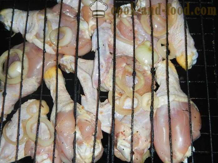 Pečena piletina na žaru - kako ukusna pečena piletina na roštilju, recept sa slikom.