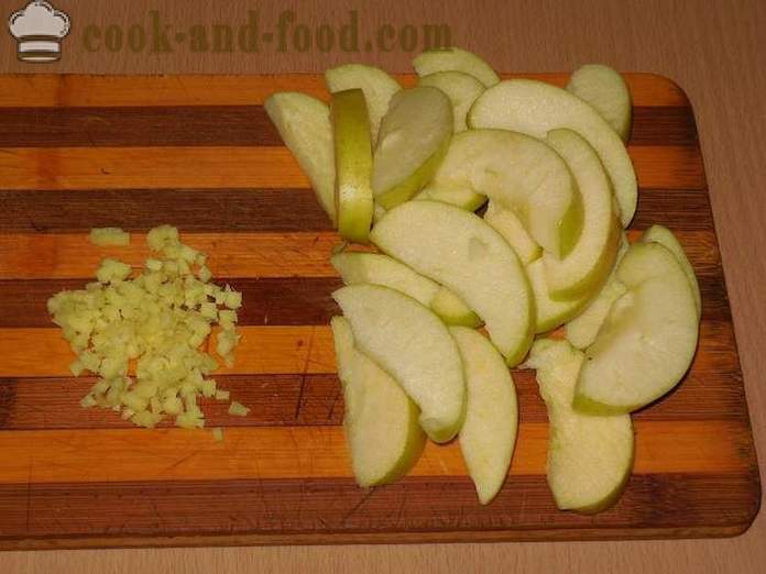 Lush pita od jabuka u multivarka s cimetom i đumbirom - Kako napraviti pita od jabuka u multivarka, korak po korak recept s fotografijama.