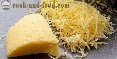 Gljive punjene sirom i zapečeni u pećnici. Jednostavni i ukusni recepti sa slikama.
