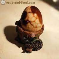 Jaja u kineskim ili „zastrašujuće” grickalice na Halloween receptu „pokvarenih jaja mramora”