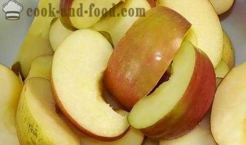 Patka jabukama, peče u pećnici, recept sa slikom (korak po korak)