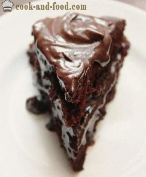 Čokoladna torta - jednostavna i ukusna, inkrementalni fotoretsept.