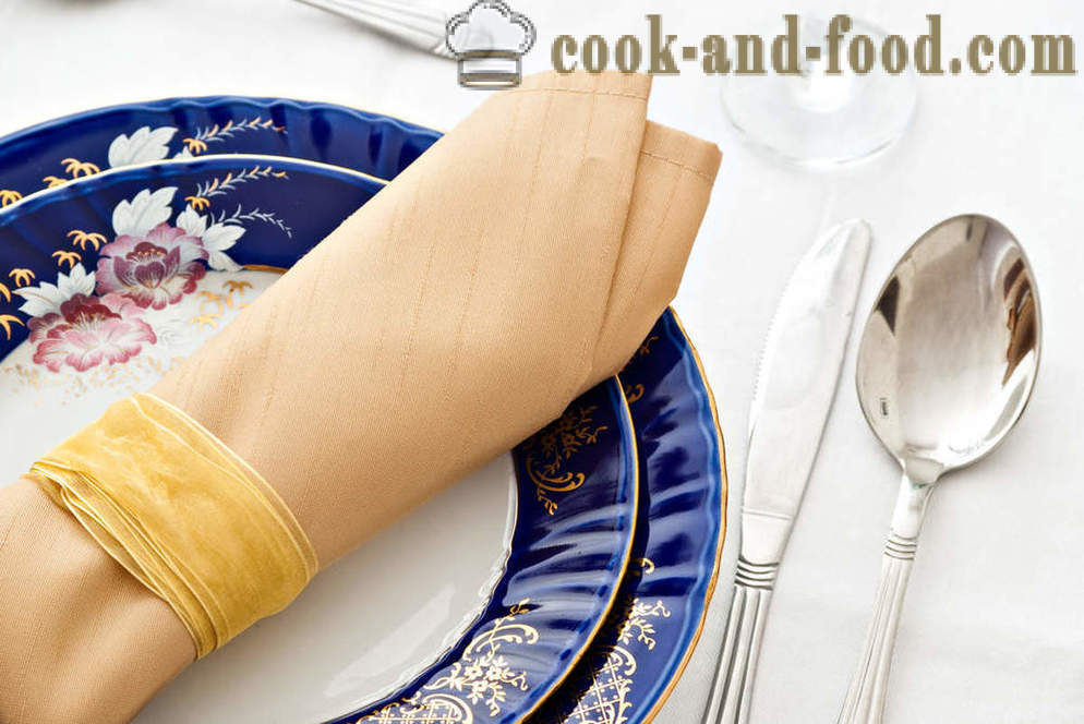 Kako postaviti stol i ukrasiti jelo: 7 savjeta Lara Katsov - Video recepti kod kuće