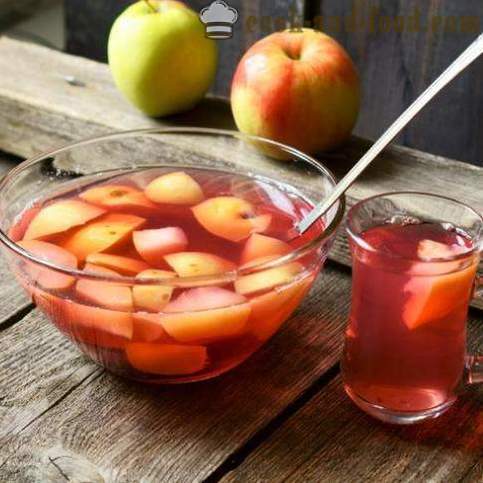 Recept za jabučni kompot i jagode i kruške
