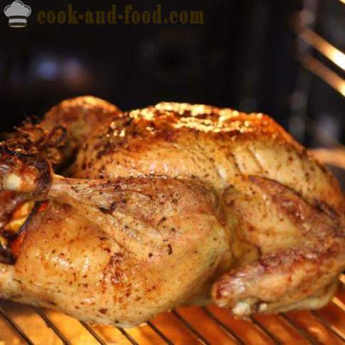 Kako ukusna pečena piletina u pećnici - Video recepti kod kuće