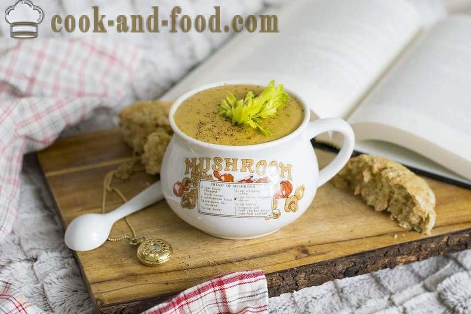 Bijela juha od gljiva: dvije recepte ukusnih jela