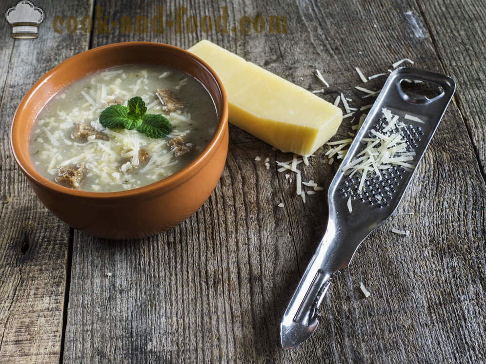 Tri recept kuhanje juha sa sirom - Video recepti kod kuće