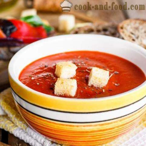 Kuhanje čudo od rajčice: juha od rajčice - Video recepti kod kuće