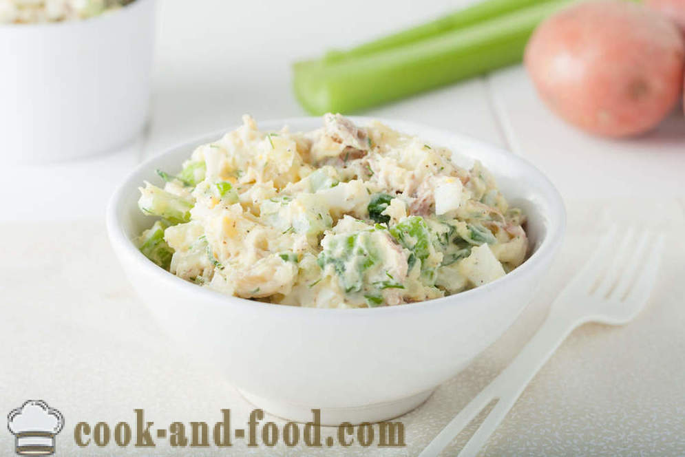 Kuhanje vitamina salata od celera - Video recepti kod kuće